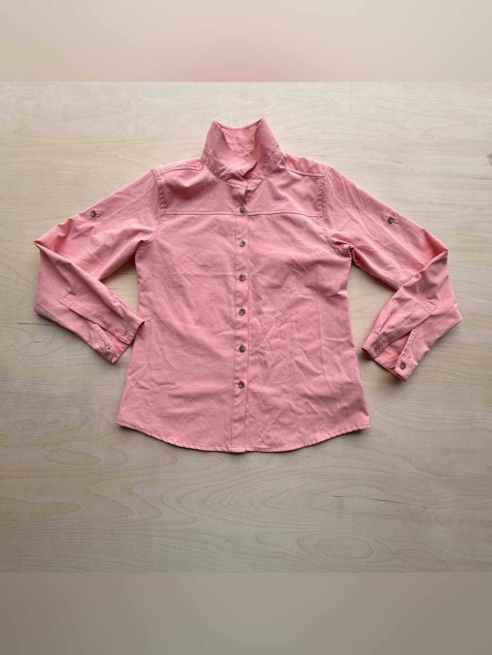 Nepallo Quick Dry Gander Outdoors Long Sleeve Pink Outdoor Shirt Women's size L